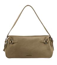 FREDsBRUDER My Forever Friend Shoulderbag Medium Leder Muddy Khaki - Schlammgrün