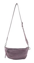 FREDsBRUDER Riffel Beltbag Crossover Tasche Leder Lavender - Lila