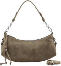 FREDsBRUDER Stay With Me Midi Shoulderbag Greyish Khaki - Taupe