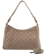 FREDsBRUDER Umhängetasche Hey Lovely Soft Taupe Ledermix