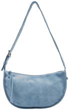 FREDsBRUDER Whipstitch Soul Hobo Beuteltasche Velours Aqua - Blau