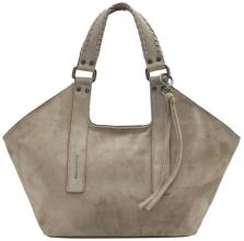 FREDsBRUDER Whipstitch Soul Shopper Velours Taupe