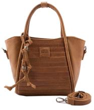 kleine Henkeltasche All in Layer FREDsBruder Desert Brown Leder