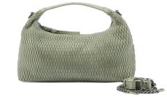 FREDsBRUDER Ledertasche Small Soft Cut Leaf Hellgrün