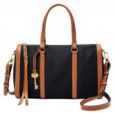 Fossil Tasche Kendall Satchel Schwarz Braun