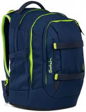 Satch Pack Jugendranzen Toxic Yellow dunkelblau Ready to Swap Neon