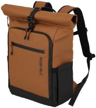 Travelite Briize Backpack M Roll-up Laptoprucksack Curry orangebraun