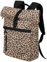 Alltagsrucksack Animalprint Travelite Basics Rollup Backpack Leopard