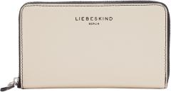 Geldtasche Damen Frieda Purse M Pearl Liebeskind Berlin Hellbeige Schwarz