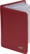 Golden Head Polo Kartenetui herausnehmbares Inlet Rot Datensafe