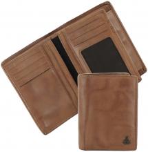 Herrengeldtasche Harbour 2nd Tarquin Cognac Leder Vintage