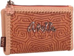 Portemonnaie geprägt Anekke Menire Tribe braun Brasilien