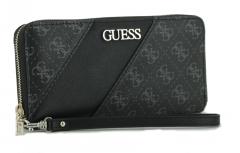 Geldbörse Guess Camy SLG camy multi schwarz grau Alloverprint