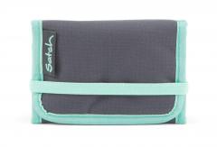 Portmonee Schüler grau Satch Wallet Mint Phantom