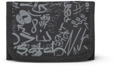 Schülergeldbörse grau Graffitiprint Street Ink Satch Wallet