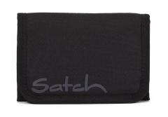 Jugendgeldbeutel schwarz Klettverschluss Satch Wallet Blackjack