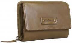 klappbare Geldtasche olivgrün Vintagelook Steinbach Dagrete Maitre