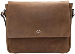 Überschlagtasche Gerry Weber Segovia Shoulderbag Cognac Leder braun