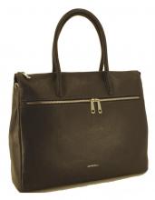 GiGi Fratelli Businesstasche für Damen Leder Navy Blau