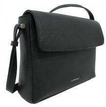 Black Damenüberschlagtasche GiGi Fratelli schwarz