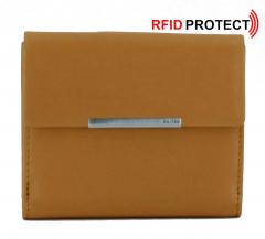 Damengeldtasche Maitre Belg Dartrud MH11F dunkelgelb RFID