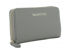 Damengeldbörse Valentino Zero RE Grigio grau nachhaltig Saffiano