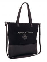 Marc OPolo Shoppertasche Stoff Canvas Black Schwarz