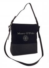 Marc OPolo Aufdruck Beuteltasche Stoff Canvas Black schwarz