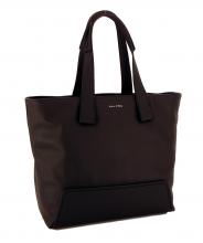 Marc OPolo Shoppertasche Kunstleder schräg schwarz