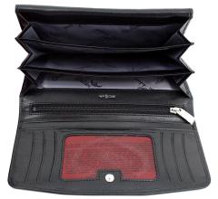 Damenbörse Golden Head Colorado schwarz Leder Datenschutz