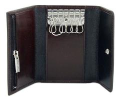 Golden Head Schlüsseltasche Geldscheinfach Leder Bordeaux Colorado