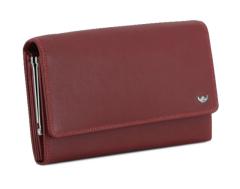 Golden Head Polo Damen Lederbörse mit Überschlag Rot RFID