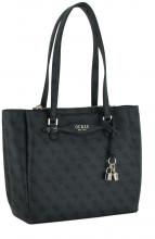 Guess Shopper Katya Coal Logo schwarz grau Multi Comp Tote