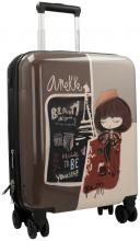 Anekke Handgepäckskoffer Hartgepäck 4-Rad Trolley S 55cm
