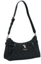 Hobo Tasche schwarz grau Logoprint Guess Yesba Coal Logo