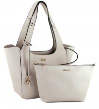 Guess Tote Bag Helina Bone hellbeige offwhite
