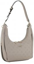 Guess Schultertasche Phoebe Hobo Shoulder Bag Taupe Prägung