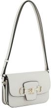 Guess Janie Logo Schultertasche Stone Hellbeige