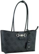 Guess Janie Logo Shopper Coal Logo
