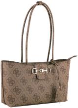 Guess Janie Logo Shopper Latte Logo