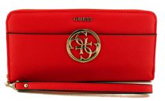 Guess Longbörse Zip Kamryn SLG Red Rot