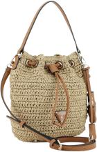 Guess Ofelia BeuteltascheNatural Cognac Bast