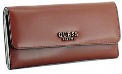 Brieftasche mit Überschlag Guess Laurel Whiskey braun