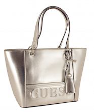 Guess Shopper Handtasche Kamryn 1981 Ringe Silver
