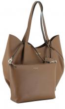 Guess Amorette Shopper mit Innentasche Cognac braun