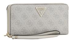 Guess Wallet Laurel Dove Logo hellbeige 4G-Print