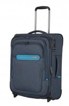 Handgepäck Trolley Madeira blau türkis erweiterbar 2-Rad