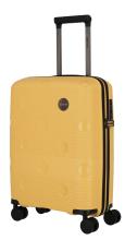 Handgepäckkoffer gelb Sticker Travelite Smarty S 55cm