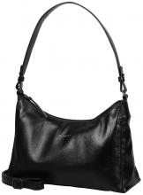 Ledertasche Damen BURKELY Creased Crystal Schwarz 