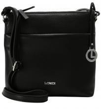 L.Credi Umhängetasche Schwarz Ella